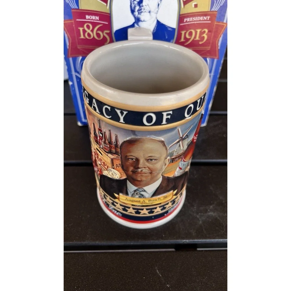 Anheuser Busch Family Series August A. Busch Sr. 2002 State Convention Stein
